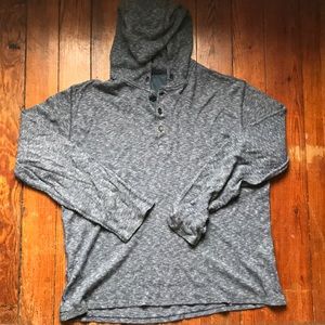 DKNY Jeans Lightweight pullover hoodie